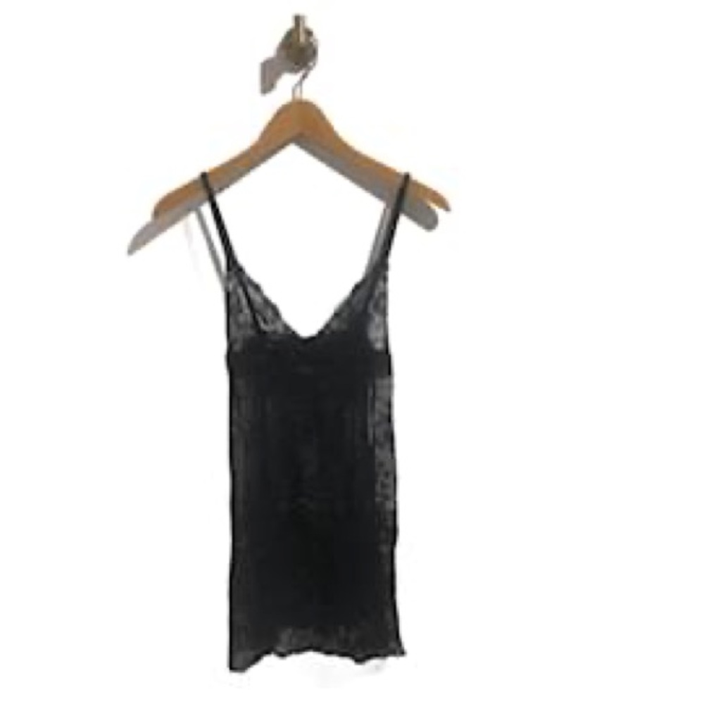 La Perla Black Sleeveless Backless Camisole